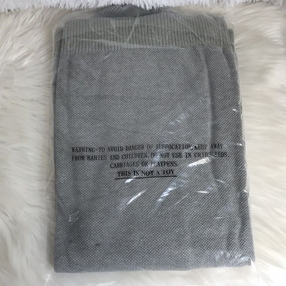 CLUB ROOM Grey Textured Quarter Zip Pullover Sweat - Picture 9 of 11